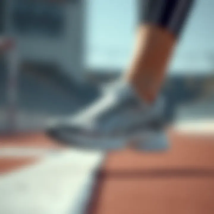 Latest fashion trends in women's athletic footwear