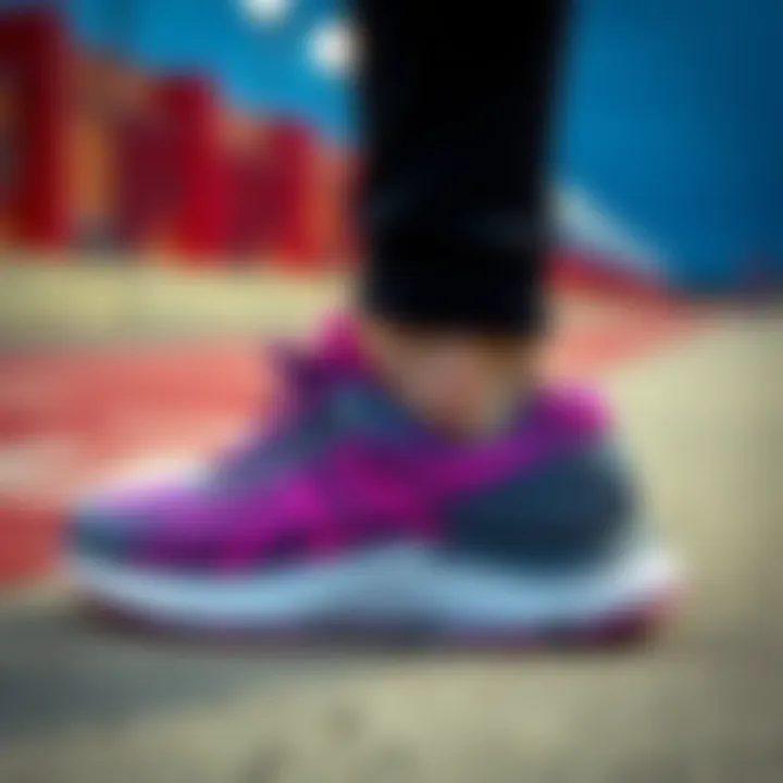 Features of running shoes for women