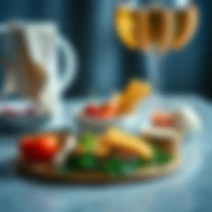 Healthy meal prep with high-calorie ingredients