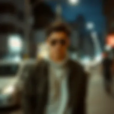 Fashionable kaz tüyü mont styled with urban attire