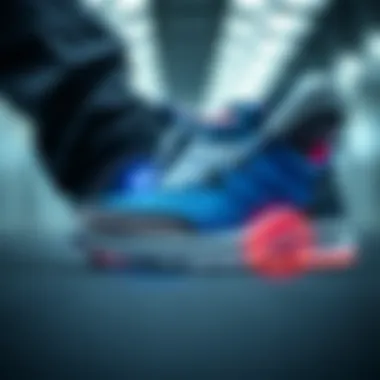 Innovative Comfort Technology Close-up of Kinetix shoe technology showcasing comfort features