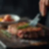 A high-quality steak, a natural source of creatine