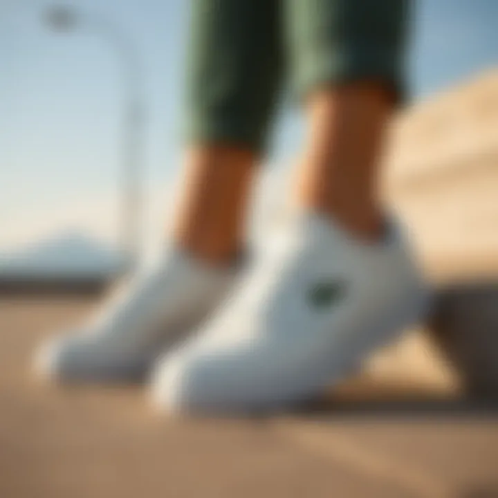 Lacoste footwear showcasing elegance and comfort