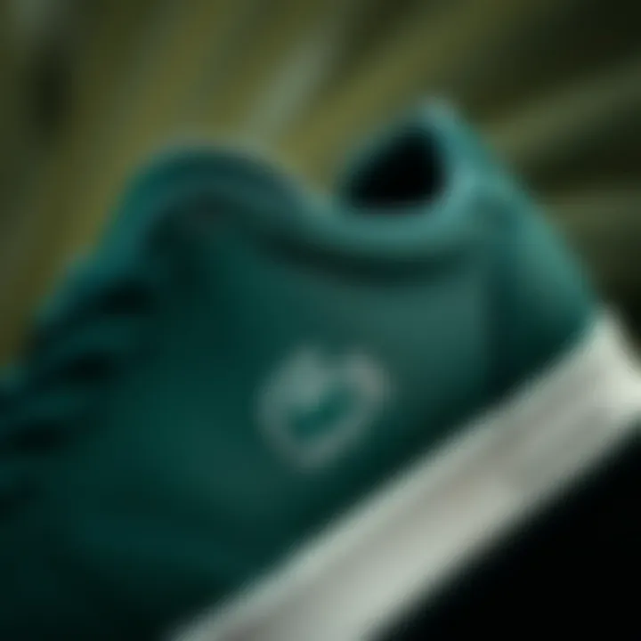 Close-up of Lacoste Lerond detailing and craftsmanship