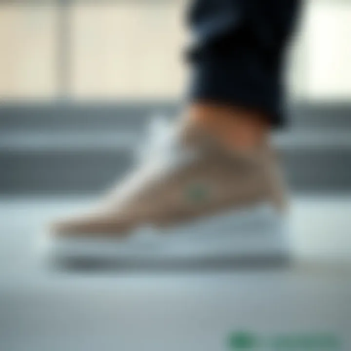 Elegant Lacoste Lerond sneakers showcasing their sleek design