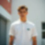 Classic Lacoste Polo T-Shirt showcasing the brand's iconic crocodile logo