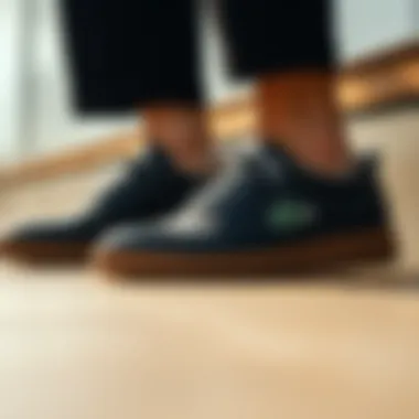 Proper shoe care techniques for Lacoste footwear