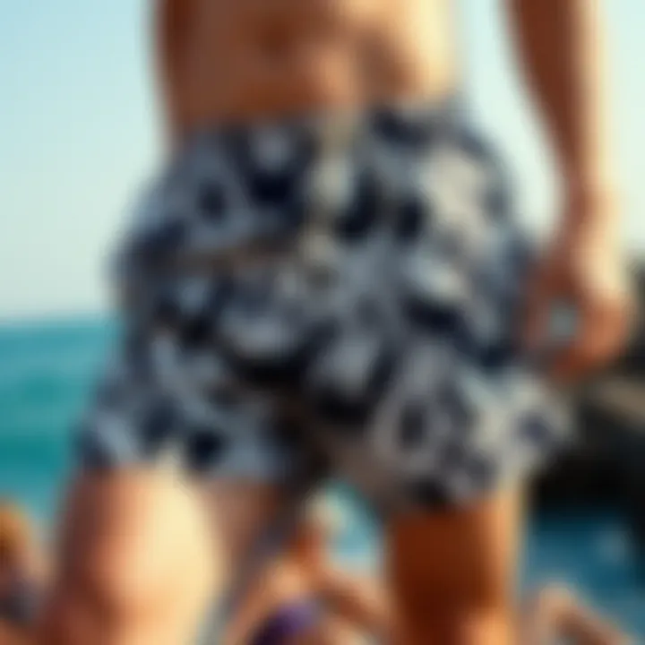 Latest fashionable swim trunks designs