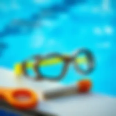 Maintenance tools for swimmer goggles