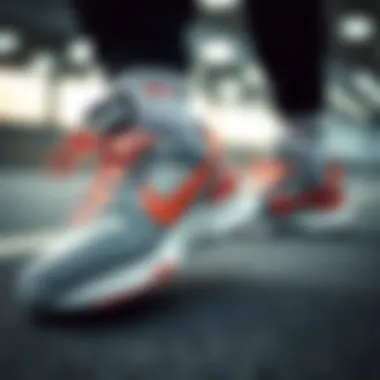 Close-up of the unique design features of maskaret shoes