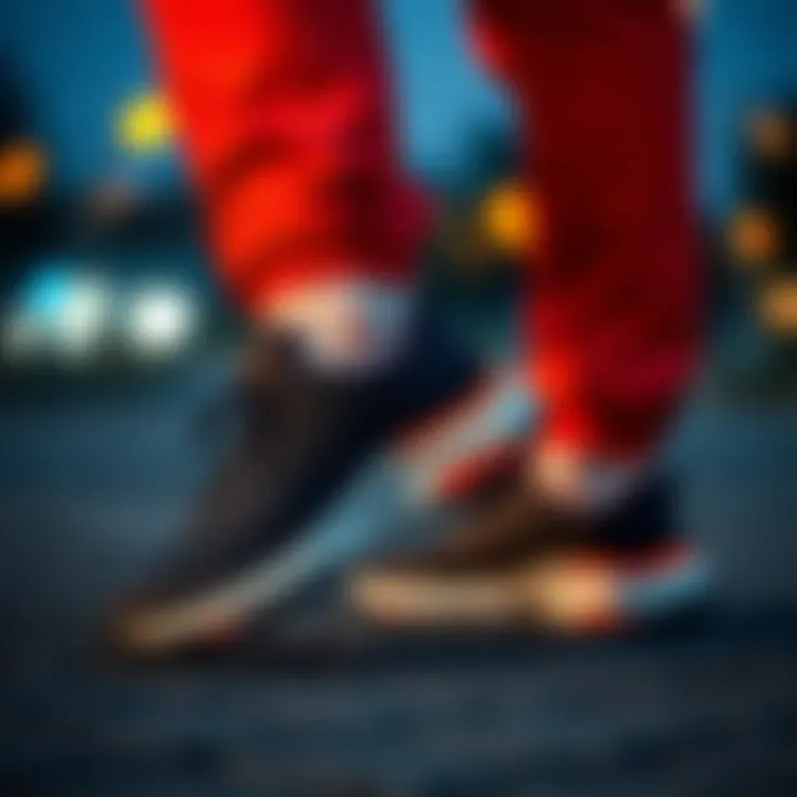 User enjoying comfort and performance with Navigator shoes.