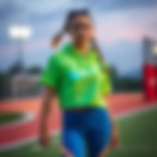 Stylish Nike activewear for girls in vibrant colors