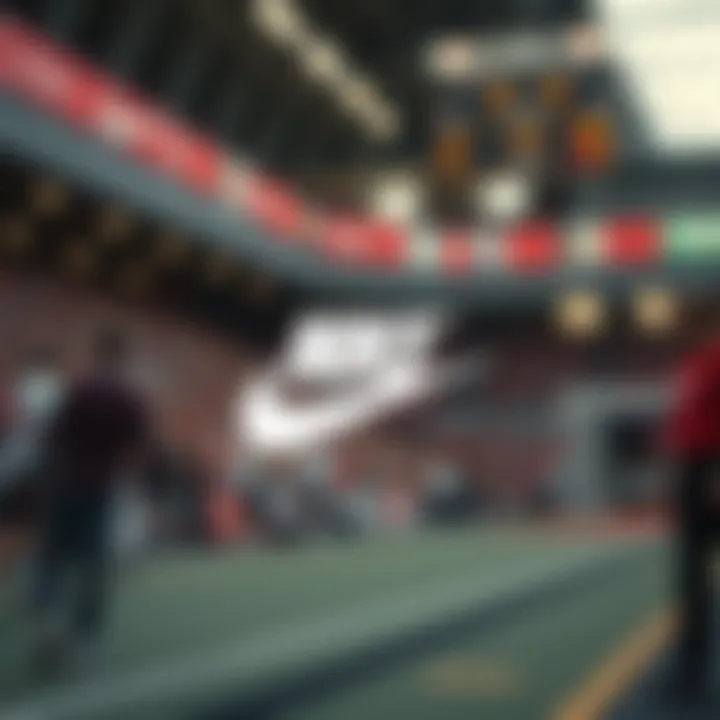 Historic Nike advertisement showcasing its influence in sports culture