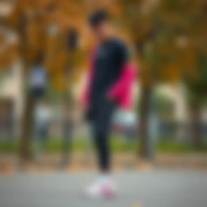 Stylish outfit pairing with Nike Air Max React for everyday wear