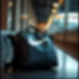 Sleek design of a Nike bag showcasing its aesthetic appeal