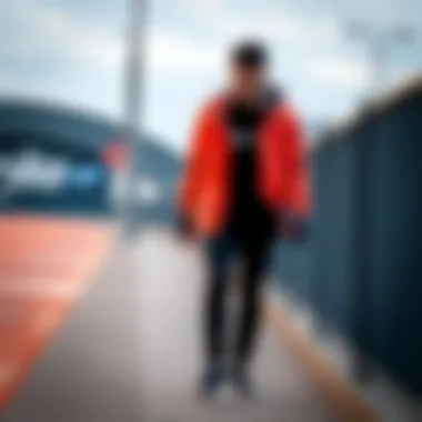 Stylish outfit combination featuring Nike Blazee