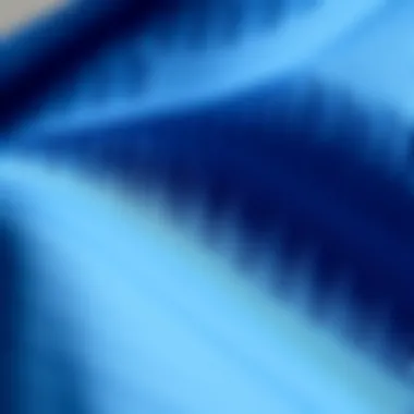 Close-up of fabric texture showing comfort