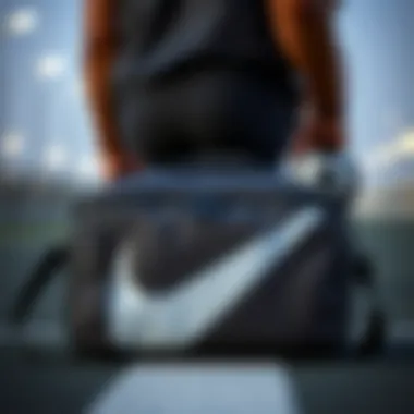 Stylish design of the Nike Elite bag showcasing its modern aesthetic.