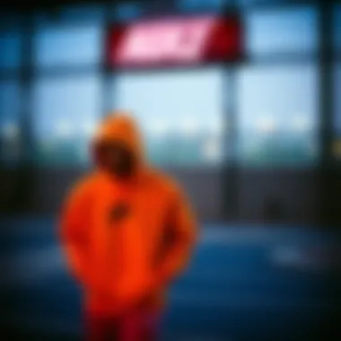 Vibrant color palette of Nike's sportswear collection