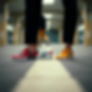 A historical timeline illustrating the evolution of Nike retro shoes.