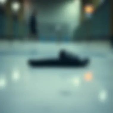 Nike Sandals Style Stylish Nike sandals on a sleek surface