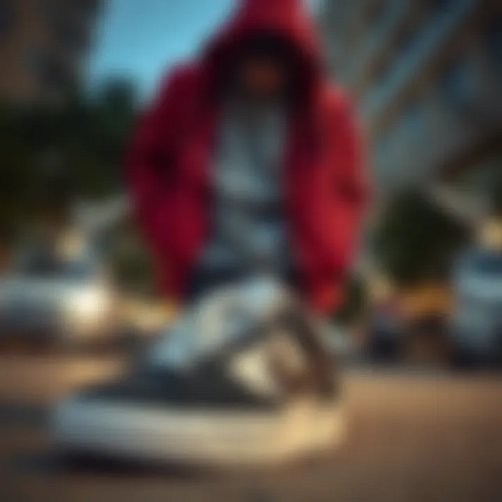 A stylish outfit combined with Nike SB Blazer for a modern look