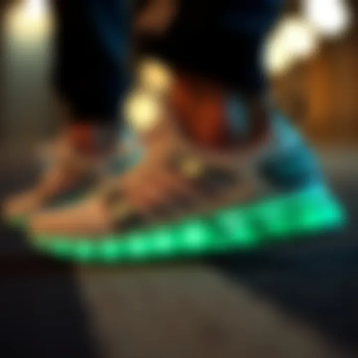 Unique design elements of Niteball Adidas sneakers