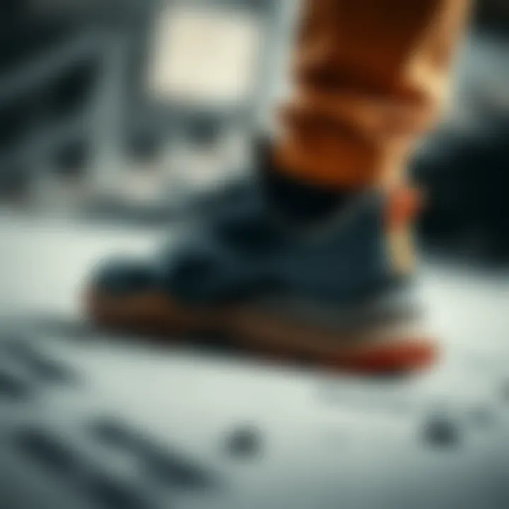 North Face footwear highlighting design aesthetics