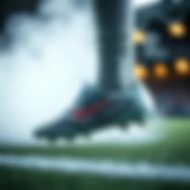 Innovative design of original soccer cleats showcasing advanced technology