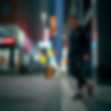 Stylish urban environment highlighting Puma's design ethos