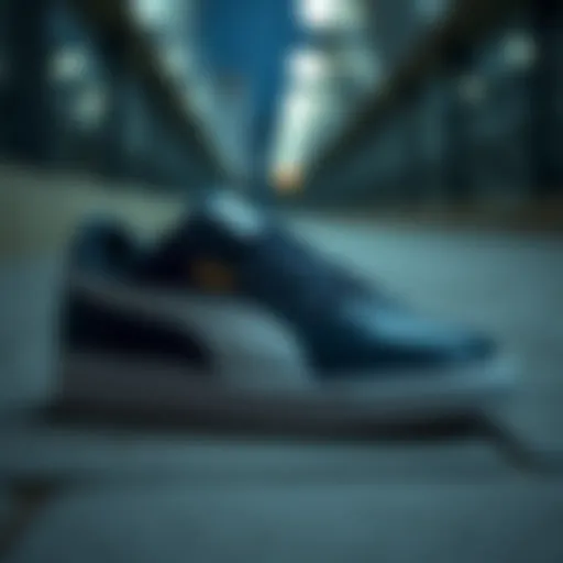 Stylish Puma sneaker design showcasing modern aesthetics