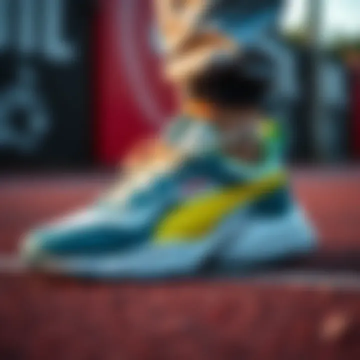 Stylish Puma Trinomic footwear blending fashion and functionality