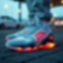 Innovative Rebook footwear showcasing modern design