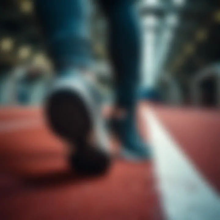 Comfort features of Rebook shoes during athletic activities