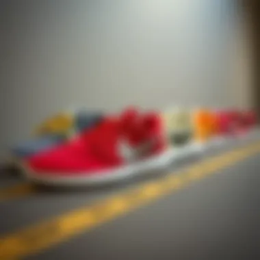 Evolution of Roshe Shoes Over Time A historical timeline illustrating the evolution of Roshe shoes