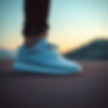 Sleek Silhouette of Roshe Shoes The sleek design of Roshe shoes showcasing their unique silhouette