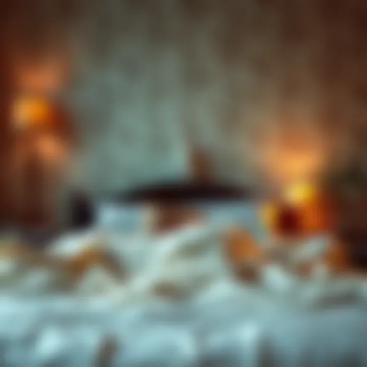 A peaceful bedroom scene promoting good sleep