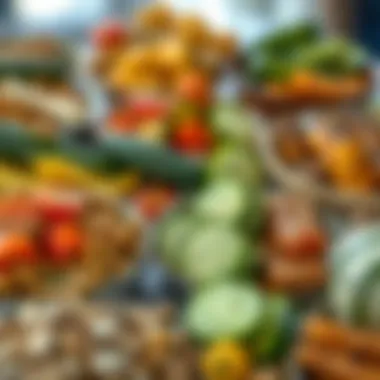 Diverse Cucumber Dishes Colorful array of cucumber-based dishes