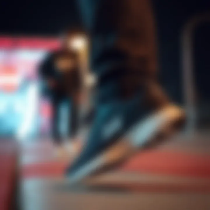 Dynamic user experience with Skechers sports shoes