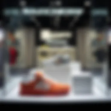 Stylish Skechers Kentpark footwear display