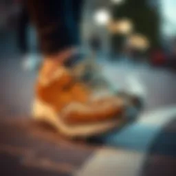 Stylish leopard print footwear highlighting fashion trends