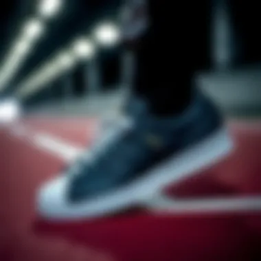 The Impact of Adidas Superstar on Sportswear Fashion Impact of black Adidas Superstar shoes in sportswear fashion.