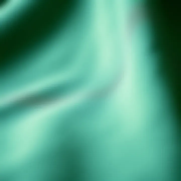 A close-up of fabric textures used in sportswear