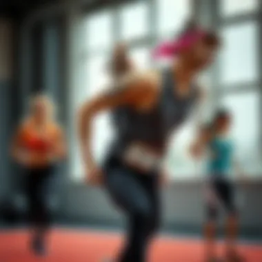 Cardio Movements A high-intensity workout showcasing cardio movements.