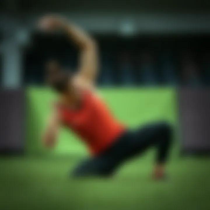 Flexibility Exercises Demonstrating flexibility exercises for enhanced mobility.