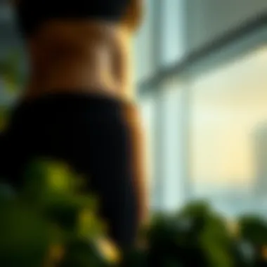 Illustration of a healthy lifestyle promoting metabolism