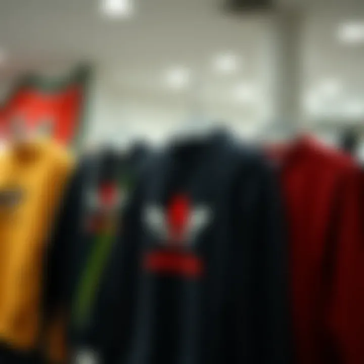 A collection of diverse sweatshirt designs displayed together