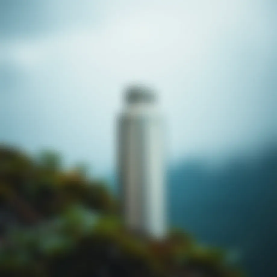 Durable stainless steel water thermos in nature