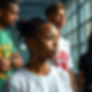 An engaging group activity fostering connection