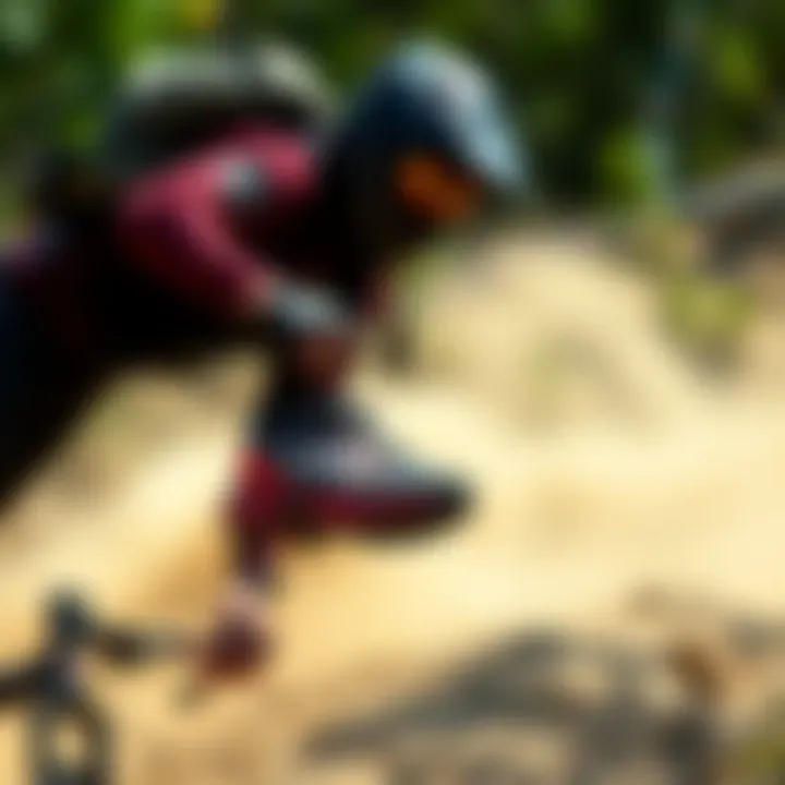 Performance features of Terrex Tracerocker 2 in action